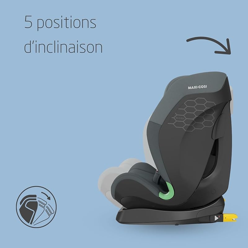 Titan S i-Size,Rehausseur Voiture ISOFIX,76–150 cm,Tonal Graphite