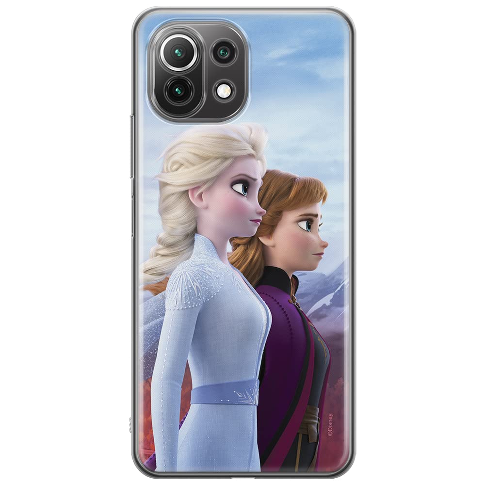 ERT GROUP mobile phone case for Xiaomi 11 Lite 4G/5G original and officially Licensed Disney pattern Frozen 007, case made of TPU — image 1