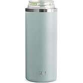 Simple Modern Skinny Can Cooler | Slim Insulated Stainless Steel Drink Sleeve Holder | Insulate Seltzer, Soda, Beer, Energy Drinks | Gift for Women Her | Ranger Collection | Slim 12oz | Sea Glass Sage