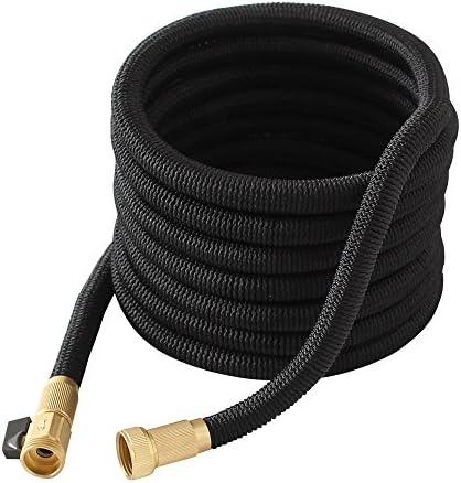 Garden Hose,50ft Expandable Hose,Strongest Expanding Garden Hose with Solid Brass Connector for Watering Plants,Auto Wash,Cleaning Patio + Free Storage Bag