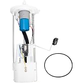 TRQ Fuel Pump Module Assembly Sending Unit Strainer Gasket Flex Fuel | For 2005-2007 Nissan Titan 5.6L V8 2008-2015 139.8 in Wheel Base 2007-2015 Armada