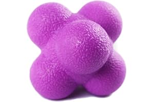 AIRLAXER Reaction Ball, Reflex Ball for Hand Eye Coordination Training,2.83 inch,Purple