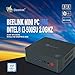 Mini PC Windows10 Pro, Beelink U55 Intel Core i3-5005U Processor 8GB/512GB M.2 SSD, Supports Extended RAM & SSD/4K@60Hz/Dual HDMI/Dual WiFi/ /BT4.0/ Fanthumb 1