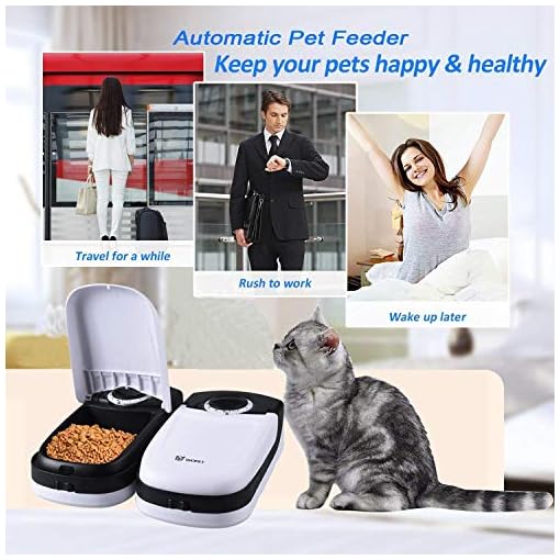 Wopet Automatic Cat Feeder Pet Feeder For Dogs And Cats With Ice