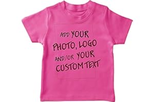 lepni.me Kids T-Shirt Make Your Own Personalised Design with Favorite Photo or Custom Text