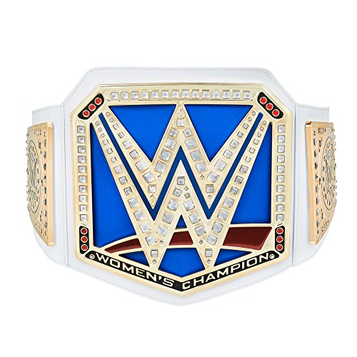 WWE Authentic Wear Smackdown Women's Championship Toy Title Belt Gold