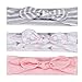 Baby Girls Headbands with Bows 3 Pack Infant Toddler Headwrap Hair Accessories
