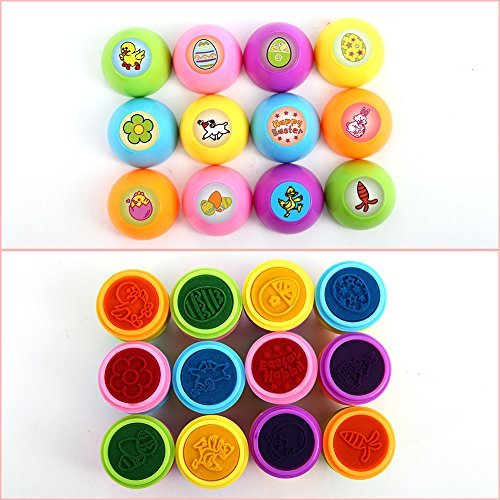12pcs Assorted Stamps for Kids Selfink Stamps ,Stampers