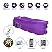 Prodigen Inflatable Lounger Chair, Air Sofa Inflatable Couch Outdoor Anti-Air Leaking Waterproof Portable Inflatable Hammock Air Couch for Pool, Floor, Camping, Beach (Purple)