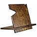 Wooden iPhone Docking Station, Christmas, for Him, Gifts for Dad, 5th for Him, Compatible with All iPhone Models, Android (Espresso-Non Personalized)