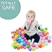 Ball Pit Balls Plastic Playballs for Kids Toddlers Babies - Perfect Sized 2.36 Inch Super Durable Crush Proof, Non-Toxic Phthalate BPA-Free - Set of 50 by K-F ToyJoy