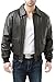 Landing Leathers Men's Air Force A-2 Leather Flight Bomber Jacket - XXL Brown