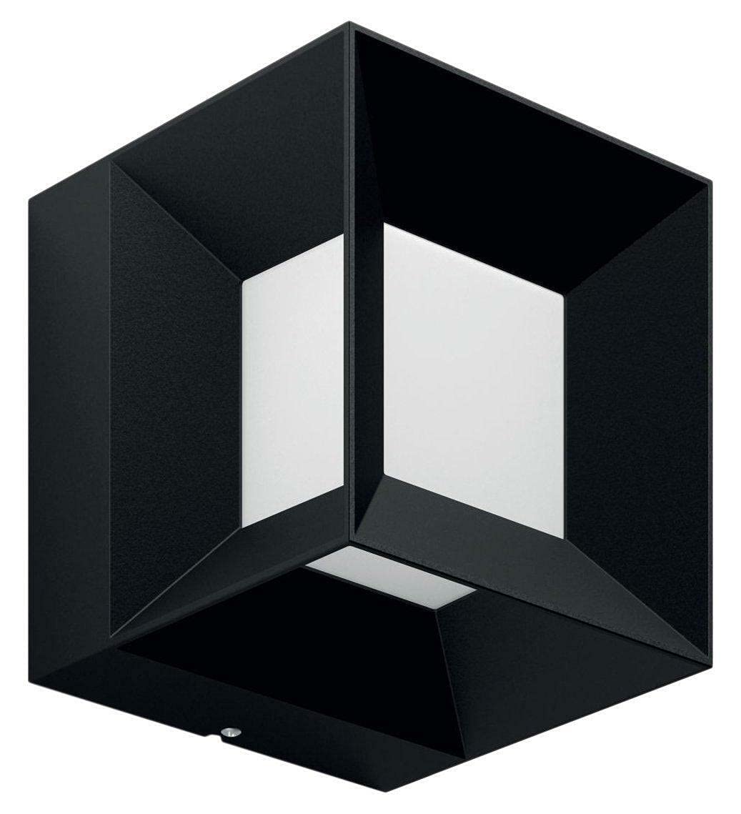 Philips myGarden Parterre Wall Lantern Bulb [Black] Integrated 8 W LED. For Garden and Patio Lighting
