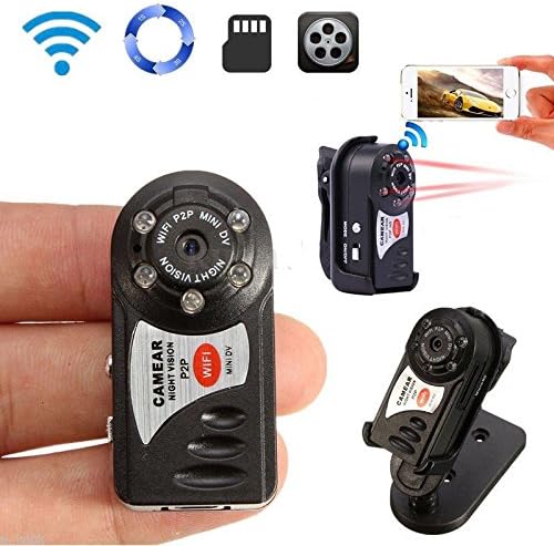 Chonlakrit Q7 Portable P2P WiFi IP Camera Indoor/Outdoor HD DV Hidden Spy Remote Camera Hot