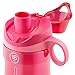 Pogo BPA-Free Tritan Plastic Water Bottle with Chug Lid, 18 Oz, Pink