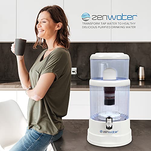 Zen Water Systems Countertop Filtration and Purification System, 6