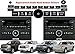 Radio Repair Kit Dash Replacement For 2007-2013 GM Head Unit Radio Vehicles Decal Stickers For Tahoe, Yukon, Denali, Silverado, Suburban, Avalanche, Acadia, Sierra, Saturn Outlook, Buick Enclave