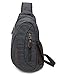 Weekend Shopper Shoulder Sling Bag Mini Backpack Cross Body Bag Crossbody Backpack Chest Bag for Men and Women fit iPad mini 7.9 Inch Tablet bag