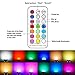 MELPO LED Color Changing Light Bulb with Remote Control, 3W E26 Dimmable RGB Light Bulbs for Birthday Party/KTV Decoration/Household/Bar/Wedding (Pack of 4)