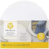Wilton 6-Inch Round Cake Boards, 10-Count