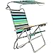 Deluxe Multi Position Canopy Beach & Camping Pool Chair by Copa (Assorted Colors)