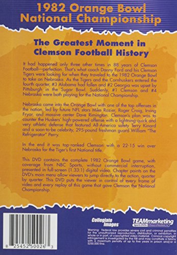 1982 Orange Bowl National Championship