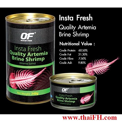 OF Quality Artemia Brine Shrimp (Insta Fresh) - Premium fish food 100g