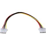 Monoprice Molex(5.25 Female) / Molex(5.25 Female), Int. DC Power Cable - 12 Inch