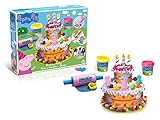 Peppa Pig PEPP003 Kids/Children Birthday Cake Dough Play Game Set by Canel Toys