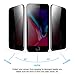 Bestfy iPhone 7 Plus/ 8 Plus Privacy Screen Protector, [Anti-Spy] [Anti-Scratch] [Easy Installation] Tempered Glass Screen Protector for iPhone 7 Plus/ 8 Plus (2 Pack, Black)