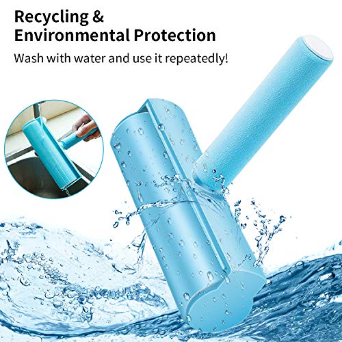 Lint Roller, Washable Multiple Times Detachable Handles, Reusable Pet