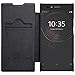 Mangix Sony Xperia XA2 Ultra Case, Flip PU Leather Wallet Smart Sleep Wake Protection Shell Case with Card Slot for Sony Xperia XA2 Ultra (Black)