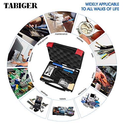 6 Tabiger+Soldering+110V+Adjustable+Temperature+Welding