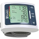 Digital Automatic Blood Pressure Monitor Wrist - Large Screen - Comfortable Cuff & Fast Reading machine - FDA Approved BP Monitors Top rated Electronic Machines and Cuffs for Home Use -iProvèn BPM-337