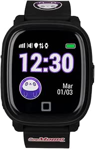 SoyMomo Space H2O - reloj inteligente seguro para niños, GPS, historial de  posiciones, llamadas, mensajes de texto y voz, botón SOS, cuenta pasos,  bloqueo a desconocidos, resistencia agua IP67 (Negro) : Amazon.es: Relojes