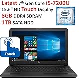 2017 New HP Pavilion 15.6&rdquo; Touchscreen Premium High Performance HD Laptop, Latest Intel Core i5-7200U Processor (up to 3.2 GHz), 8GB RAM, 1TB HDD, DVD/CD Burner, Wi-Fi, HDMI, Webcam, USB 3.1, Win 10