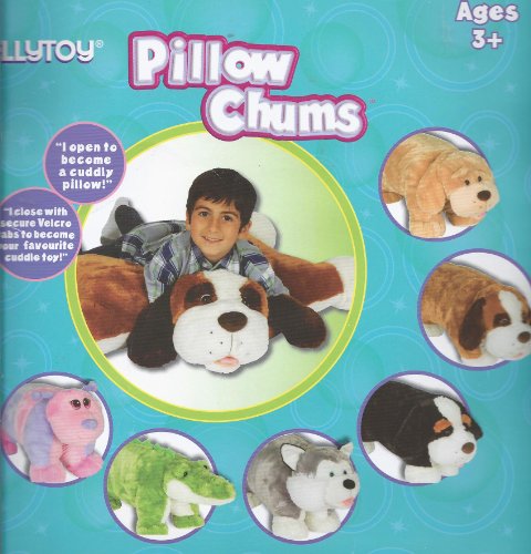 Pillow Chums St Bernard Puppy Dog Toy Kellytoy 24 New Buy