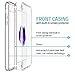iPhone 7 Plus Case, Zuslab [Compact] Built-In HD Clear Screen Protector Full-Body Hybrid Protective Cover [ Crystal PC Back ] Impact Resistant Bumper for Apple iPhone 7 Plus 2016 (Rose Crystal/White)