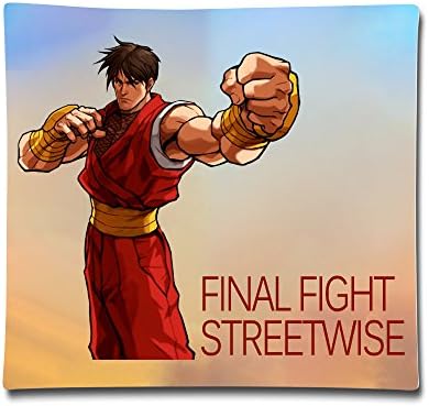 DAMEI Final Fight Streetwise Custom Throw Pillows 1818 Inch Blank For Warm Cozy