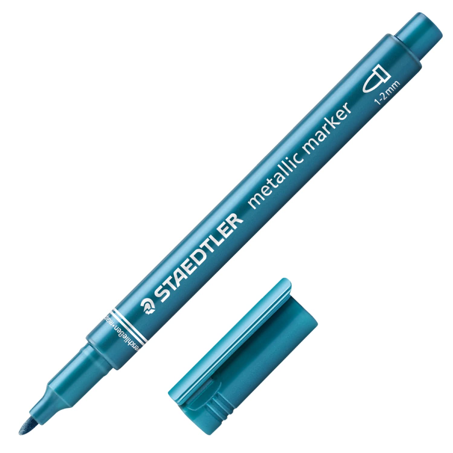 Staedtler Metallic Marker - Blue (Pack of 10) — image 1