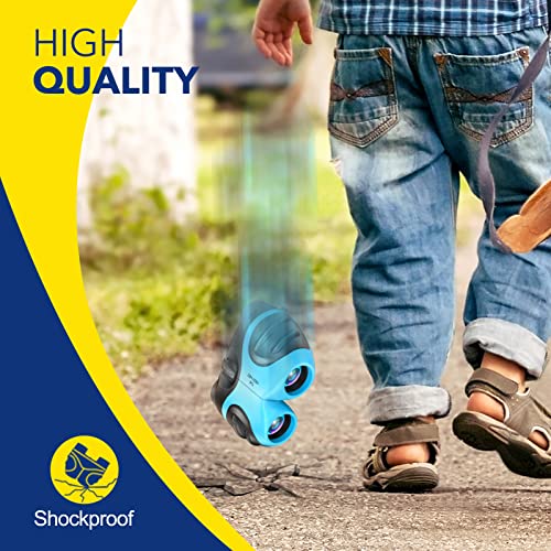 Toys for 5+ Years Old Boys Kids Binoculars Shockproof 8X21 Compact