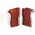 BMPL Hardwood Gun Grips Compatible Replacement for Bersa Thunder .380 Hardwood Wood Smooth Handmade