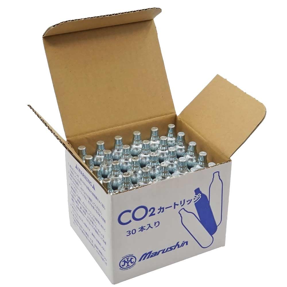 (30本セット)マルシン CO2 ブローバック ガスガン用ボンベ カートリッジ の商品画像