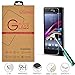 Sony Xperia Z1 C6903 Tempered Glass Screen Protector, (GG MALL) Anti Scratch Explosion Proof Ballistics Glass for Sony Xperia Z1 Honami L39H C6902 C6903 C6909 C6943