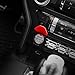 Voodonala Red Engine Start/Stop Button Center Console Dashboard Switch Cover Trim for Ford Mustang 2015 2016 2017
