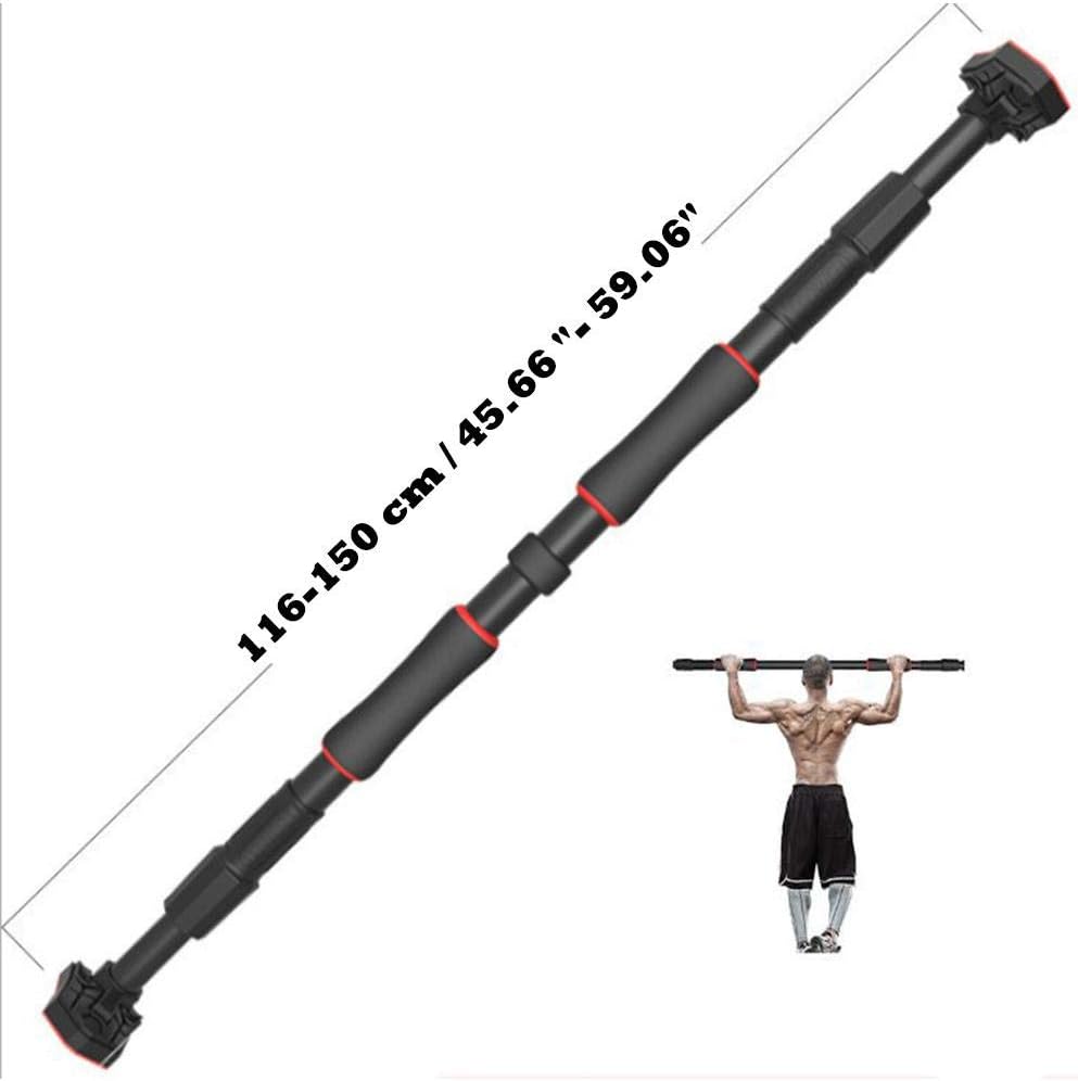 Lmaray Indoor Horizontal Bar Free Punch Horizontal Bar Home Fitness Equipment Pull-Up Device