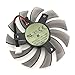 75mm 2Pin 3Pin DC 12V 0.20A T128010SM Graphics Card Fan Cooler For N470SO N580UD N580SO GTX460 GTX470 GTX580 HD5870 video card cooling fan (FANS B (3-Pin) 1pcs)