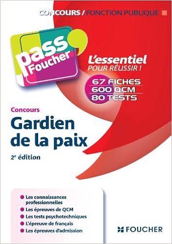 Amazon Fr Pass Foucher Concours Gardien De La Paix 2e Edition Saunier Veronique Boisson Remi Beal Valerie Brisset Dominique Livres