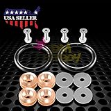 JDM Champagne Gold Quick Release Fasteners For Car Bumpers Trunk Fender Hatch Lids Kit from JDMBESTBOY
