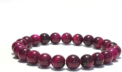 Adgjl Bracelet Pierre Femme 7 Chakra Oeil De Tigre Pierre Oeil De Chat Perles Perles De Mode Semi Precieux Bracelet Bijoux Yoga Elastique Charme Violet Bracelets Diffuseur Femmes Hommes Cadeau Amazon Fr Sports Et Loisirs